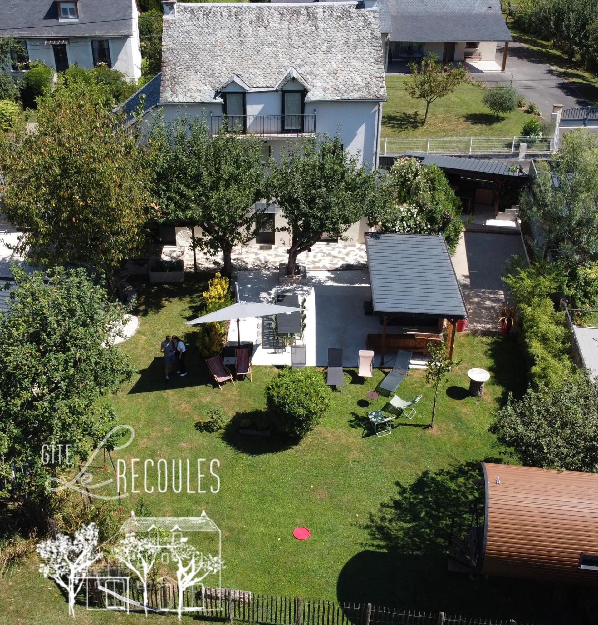 Gite Le Recoules Villa Espalion Bagian luar foto
